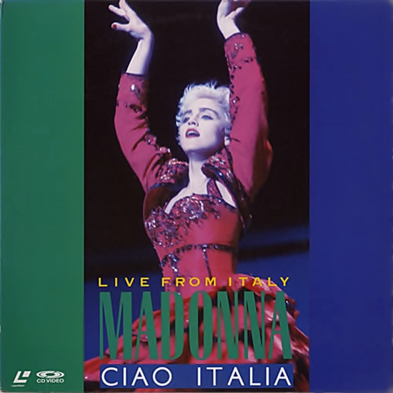 Ciao Italia Japan Laserdisc Cover