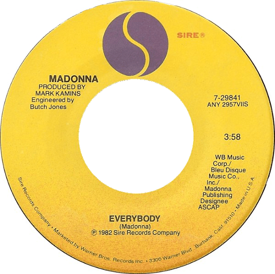 Everybody US 7-inch single
