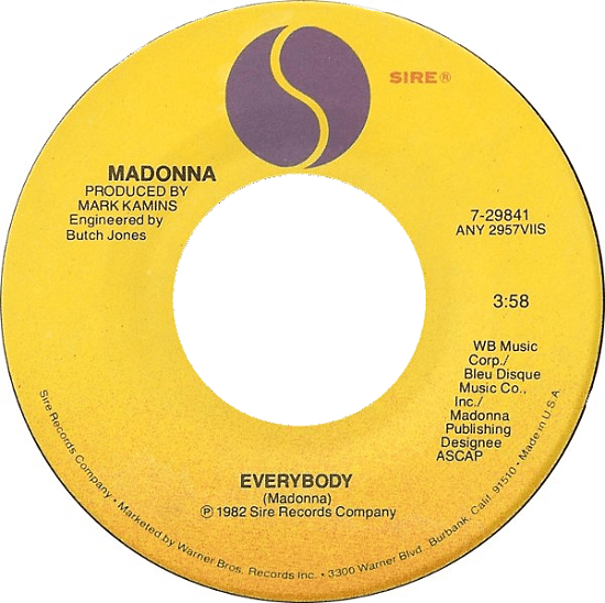 Everybody US 7-inch single