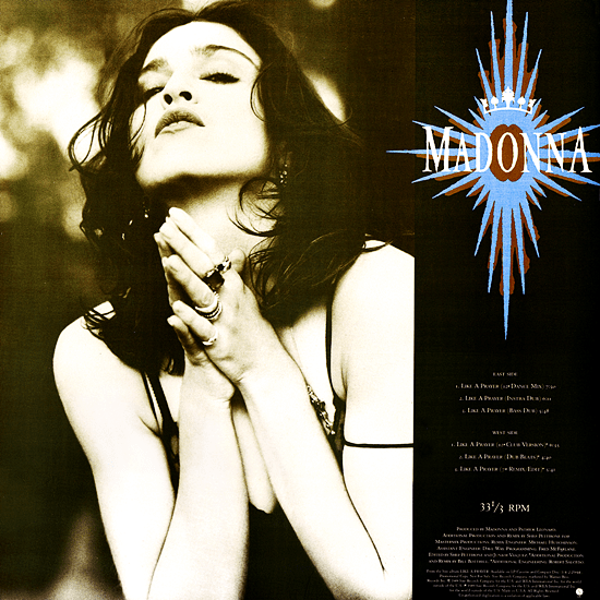 like a prayer usa promo vinyl