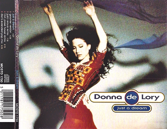 Just A Dream UK cd promo cover
