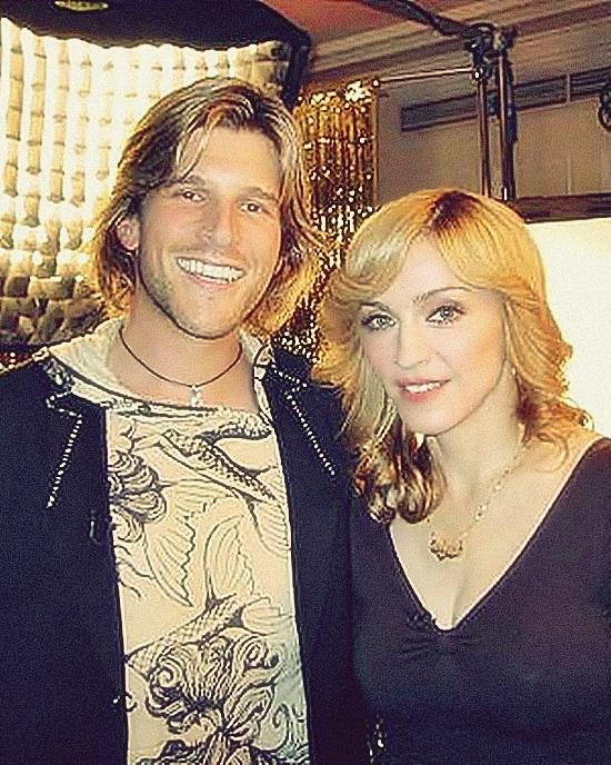 Madonna & Andrew G press photo 550