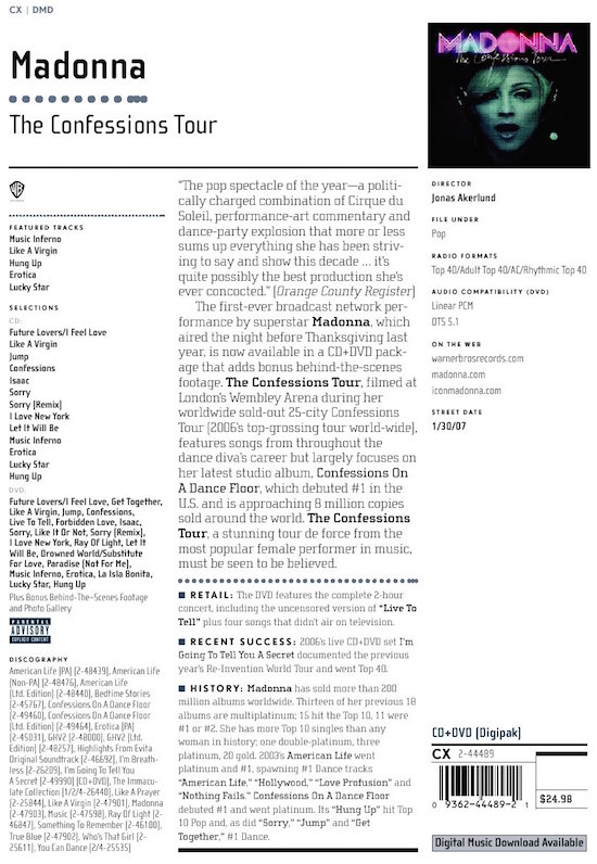 confessions-tour-live-cd-dvd-promo-sheet
