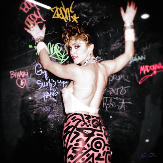 madonna-paradise-garage-keith-haring-1